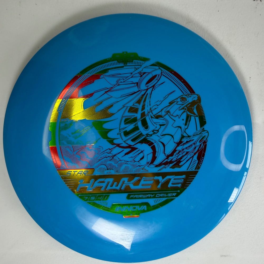 Innova Star Hawkeye Fairway Driver Disc Golf Disc Blue 175g